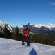 Der Aufstieg zur Rauthhütte entlang der ehemaligen Skipiste ist eine einfache Sache und schöne Nachmittagsbeschäftigung. Aufstieg Rauthhütte