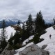 Die Wolken verheißen nichts Gutes…, aber noch ist Sicht. Zustieg Roßsteinnadel